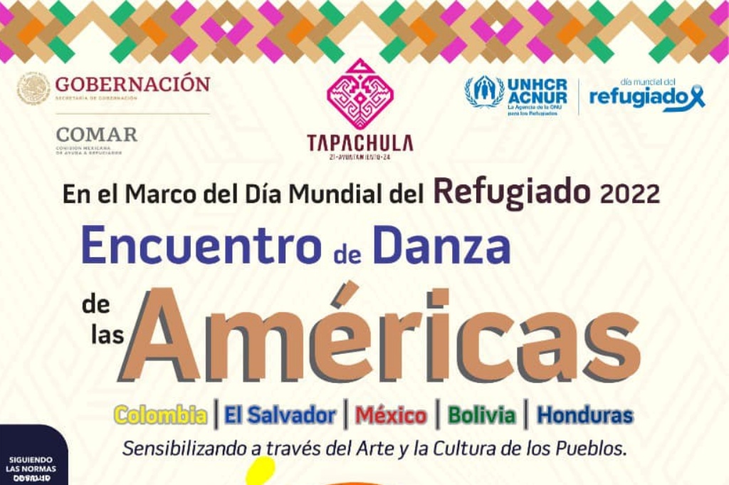 Tapachula conmemorará el Día del Refugiado con Danza de las Américas