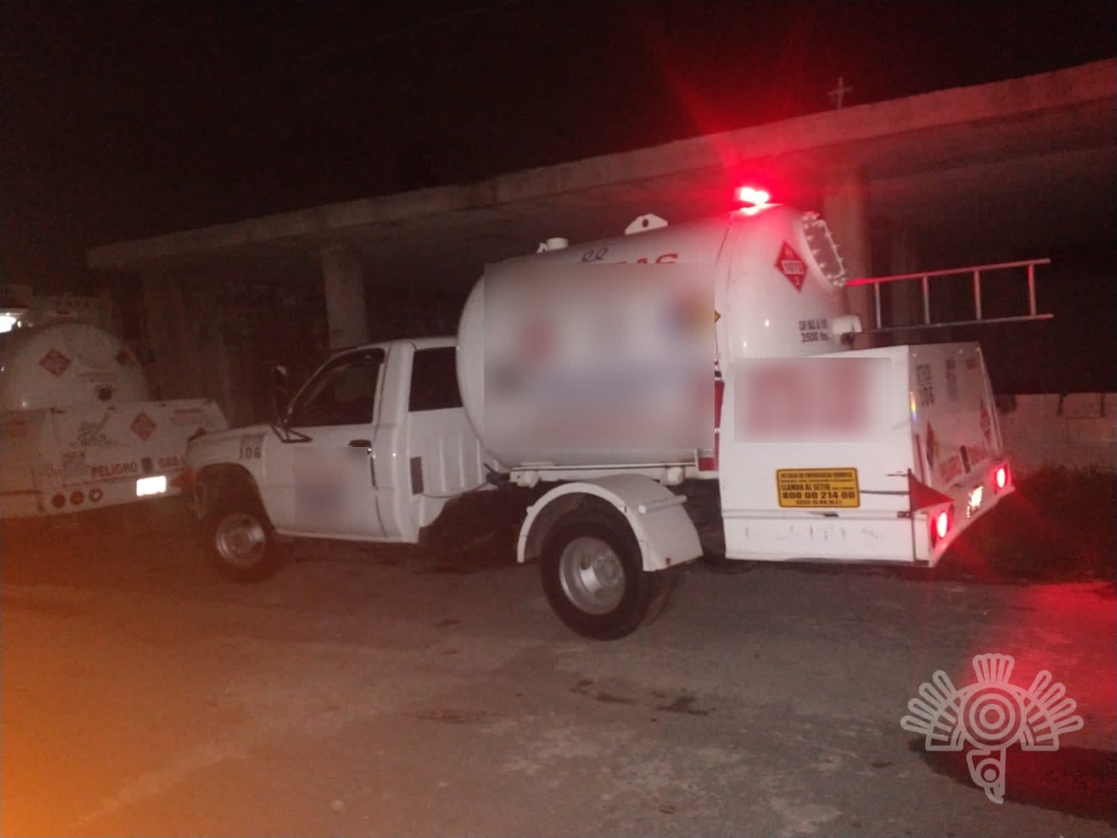 Recupera Policía Estatal tres pipas de gas L.P. en San Martín