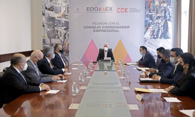 Refrenda Del Mazo compromiso del EdoMéx con el sector empresarial