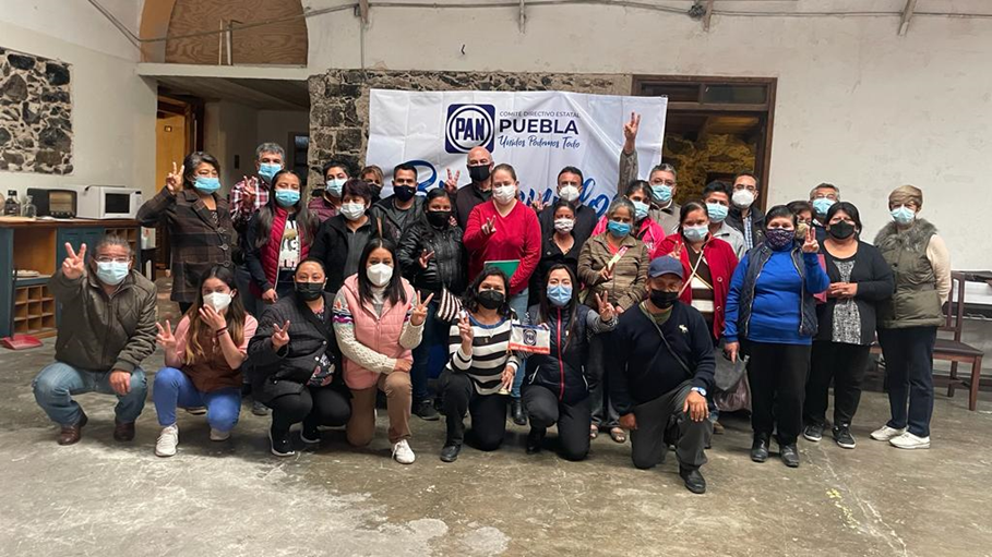 Para fortalecer al PAN Puebla, suma a sus filas a nuevas ciudadanas y ciudadanos