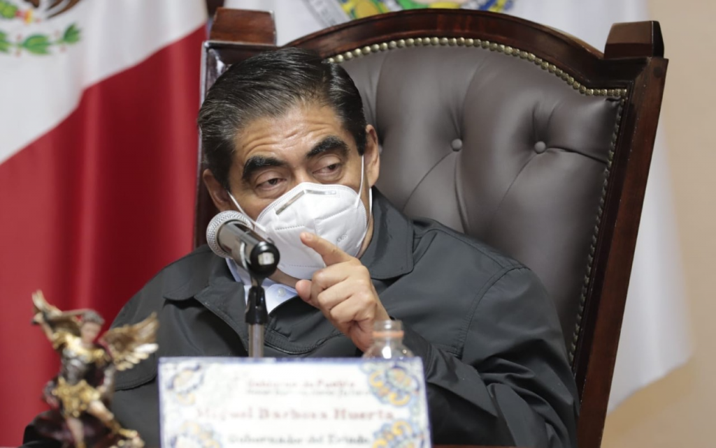 Video desde Puebla: Gobernador Barbosa avaló denuncia de Ignacio Mier