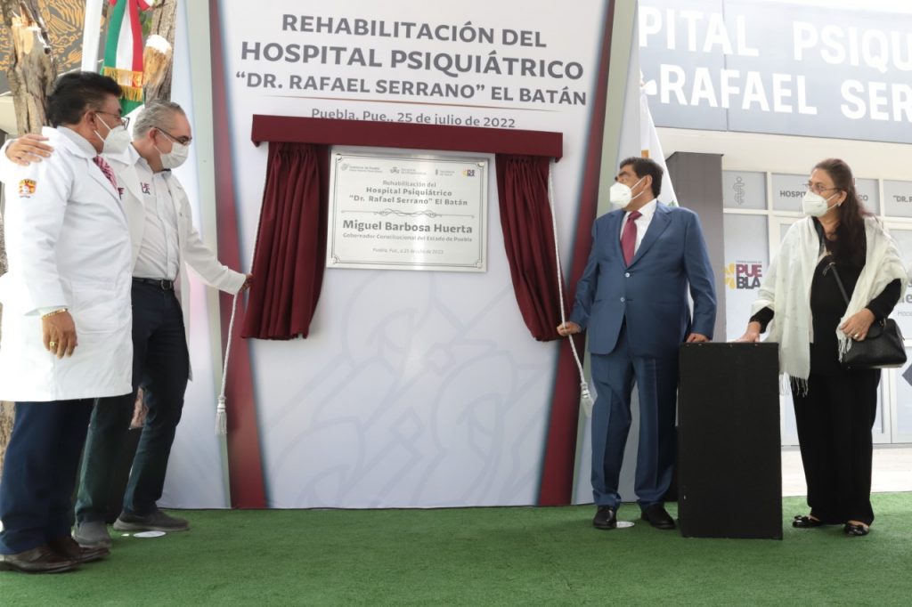 Con rehabilitación de hospitales, se combate la desigualdad al fortalecer al acceso a la salud, reiteró Miguel Barbosa