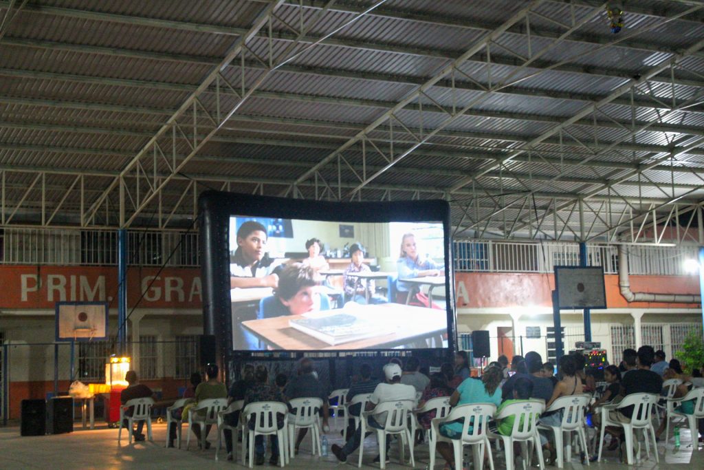 La Cineteca de visita en el Naranjo y Ciudad del Maíz