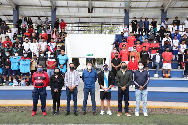 Puebla, San Andrés Cholula, Cuautlancingo, Amozoc, Grajales, Chignahuapan y Huejotzingo refuerzan trabajo en equipo en el torneo intermunicipales