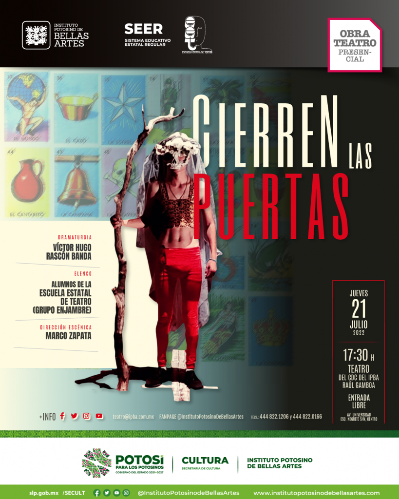 Invitan a la presentación de la obra “Cierren las Puertas”