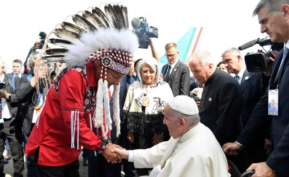 El Papa Francisco visita Canadá en ‘viaje de penitencia’ por abusos de la Iglesia Católica
