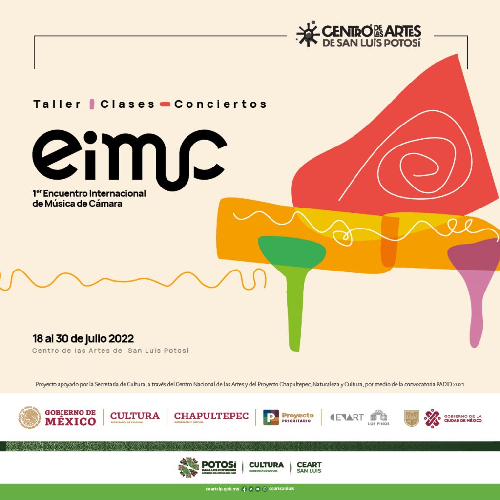 Primer encuentro internacional de música de cámara en SLP