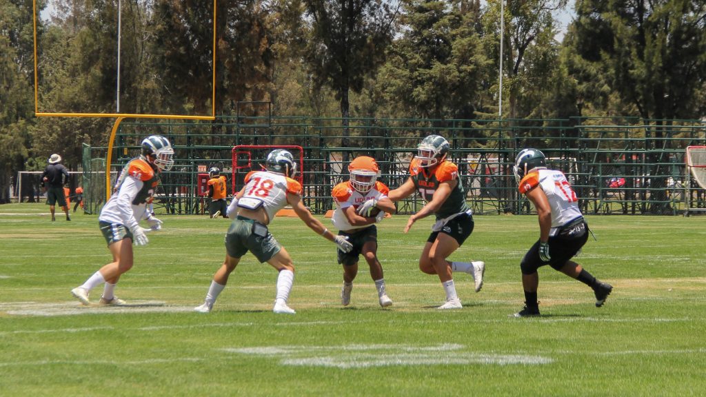 Los Aztecas UDLAP tendrán su primer ensayo antes de los 14 Grandes