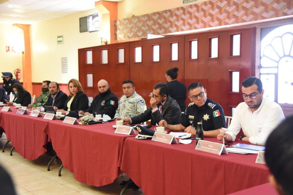 Tlaxcala capital acoge a presidentes municipales y mandos policiacos en reunión de seguridad