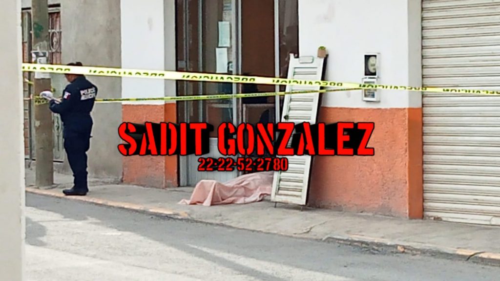 De varios plomazos ejecutan a un hombre en San Diego Chalma, Tehuacán