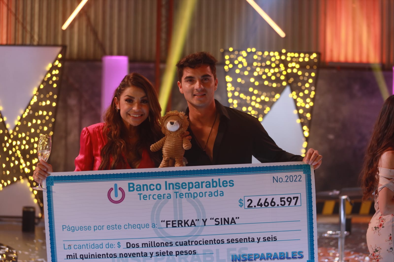 Ferka Quiroz y Christian Estrada ganaron la 3ª temporada de “Inseparables, amor al límite”