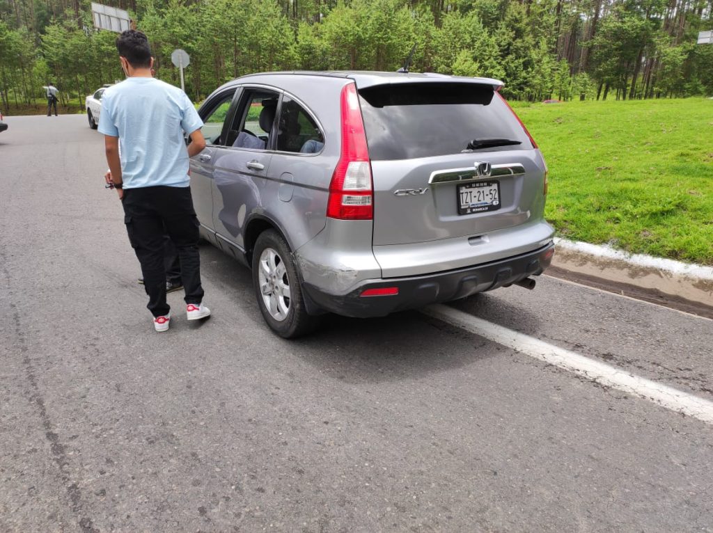 Sin lesionados, luego de accidente en la México Tuxpan