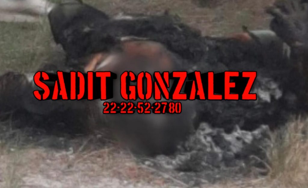 Hallan cuerpo calcinado de un hombre en San Nicolás Buenos Aires