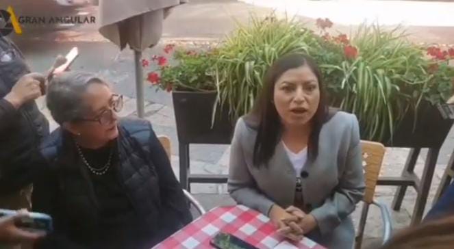 Video desde Puebla: Claudia Rivera avala que un hombre sea el próximo dirigente del partido en el estado