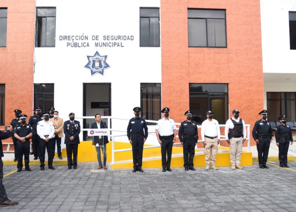 Anuncia Jorge Corichi estímulos económicos para el cuerpo policiaco de Tlaxcala Capital 