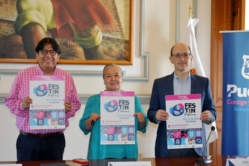 “Festín Poblano 2022′ este sábado y domingo, presenta el ayuntamiento de Puebla