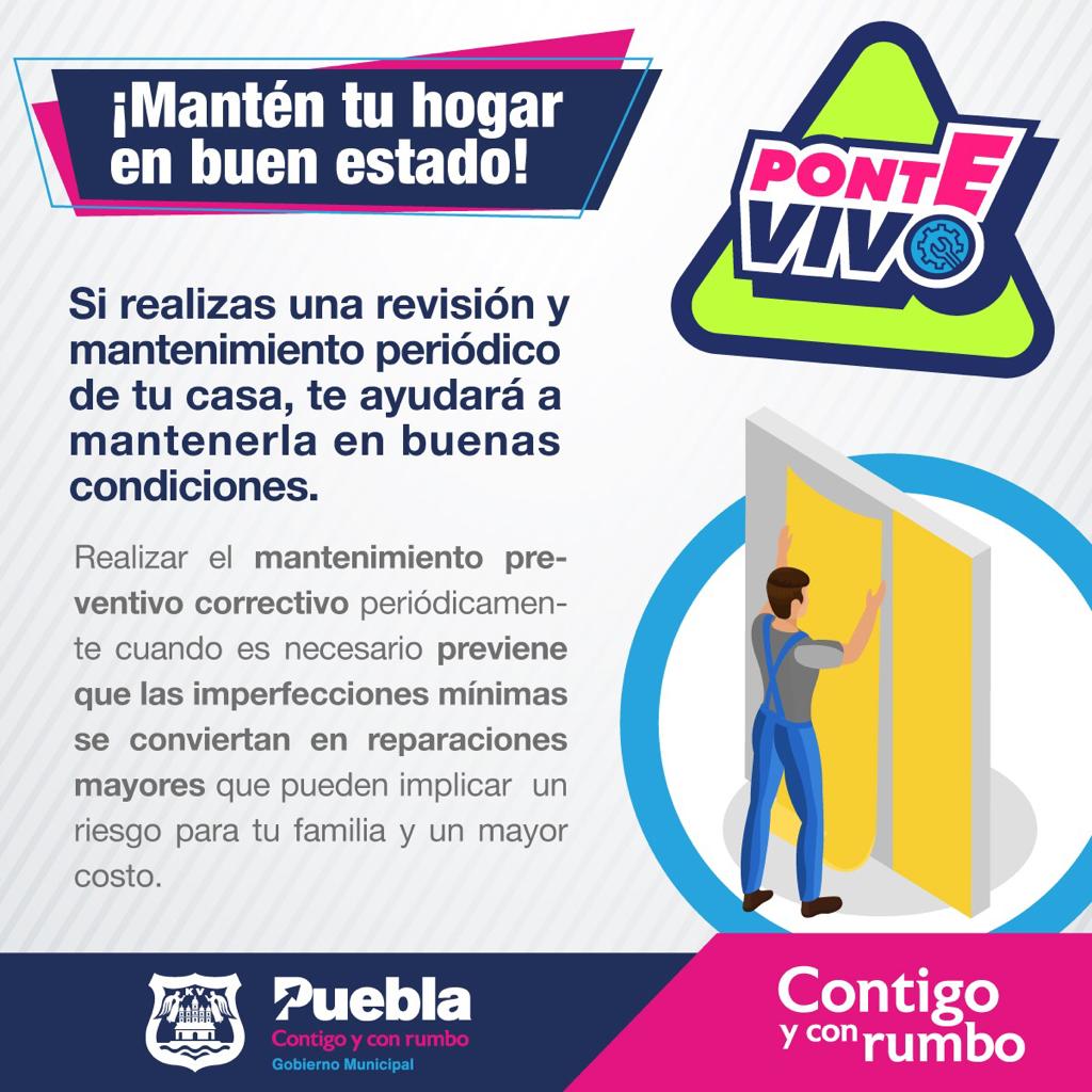 Ayuntamiento de Puebla emite recomendaciones de cuidado de inmuebles ante las lluvias