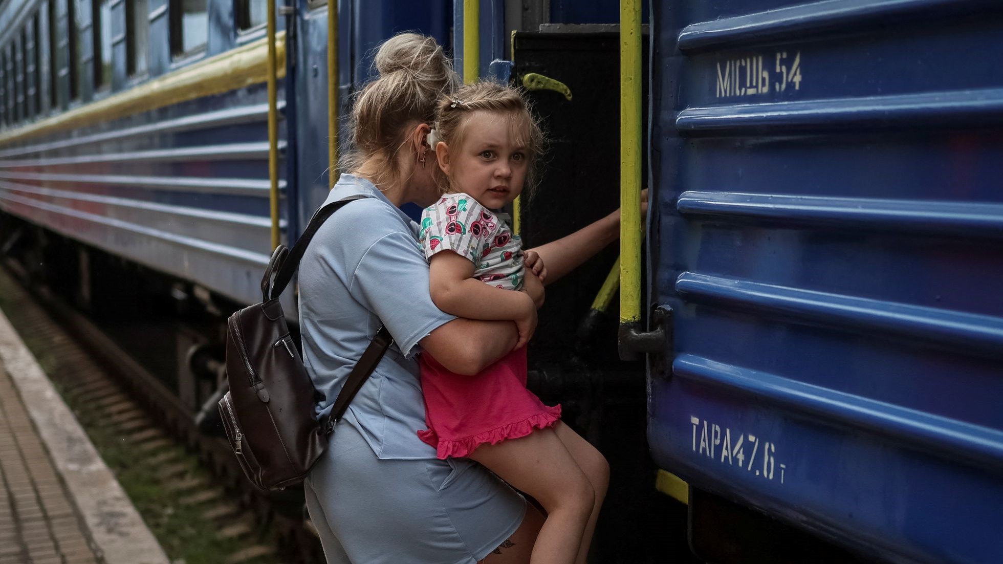 14 millones de desplazados de Ucrania por la guerra