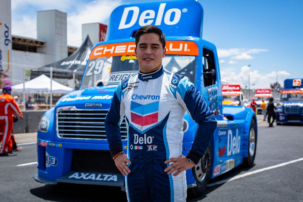 Top-5 en Querétaro para Jorge de la Parra y el Chevron DELO Racing Team, en los Tractocamiones