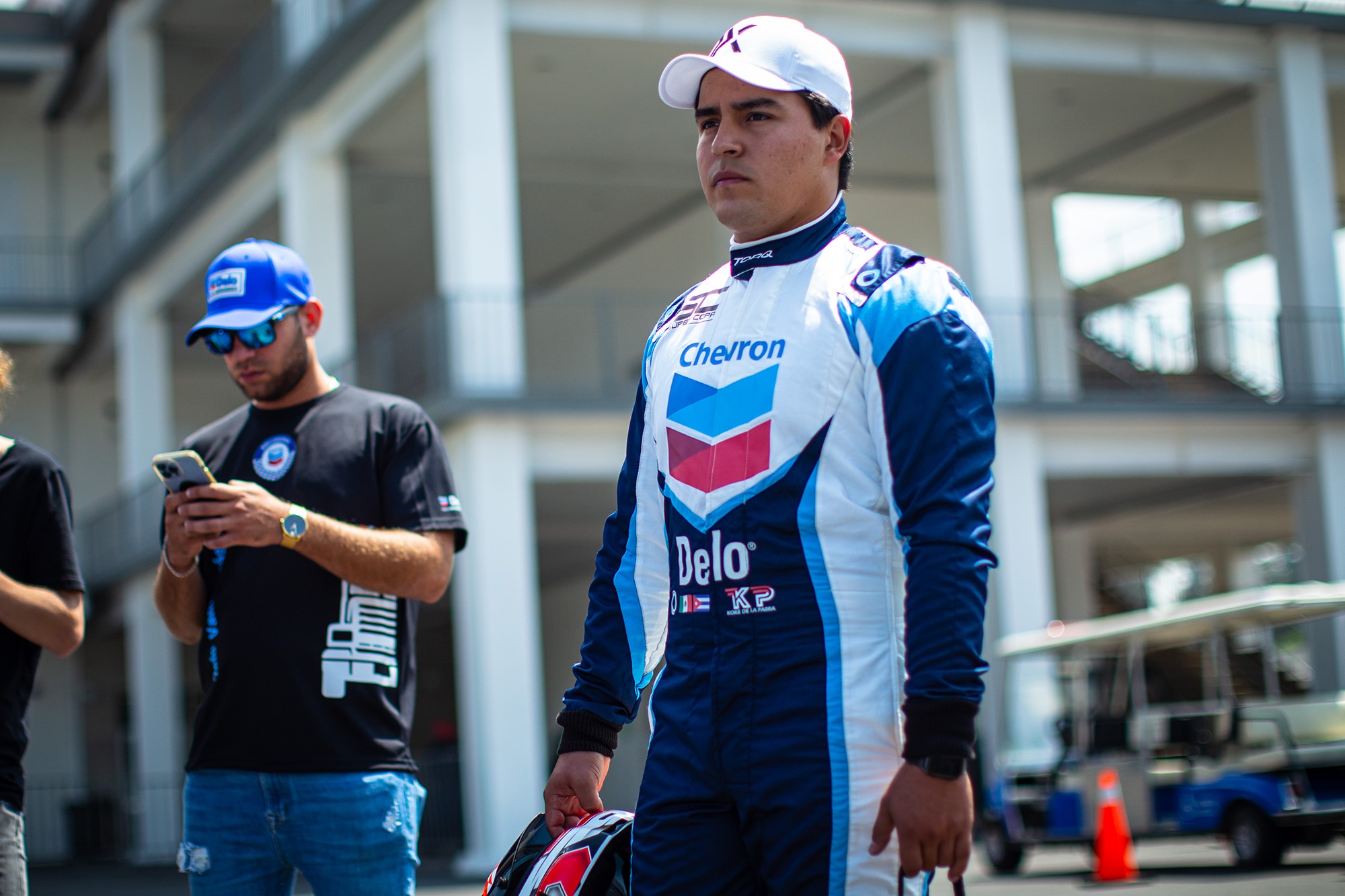 Jorge De La Parra y el Chevron Delo Racing Team, por la sorpresa en los tractocamiones, en Querétaro