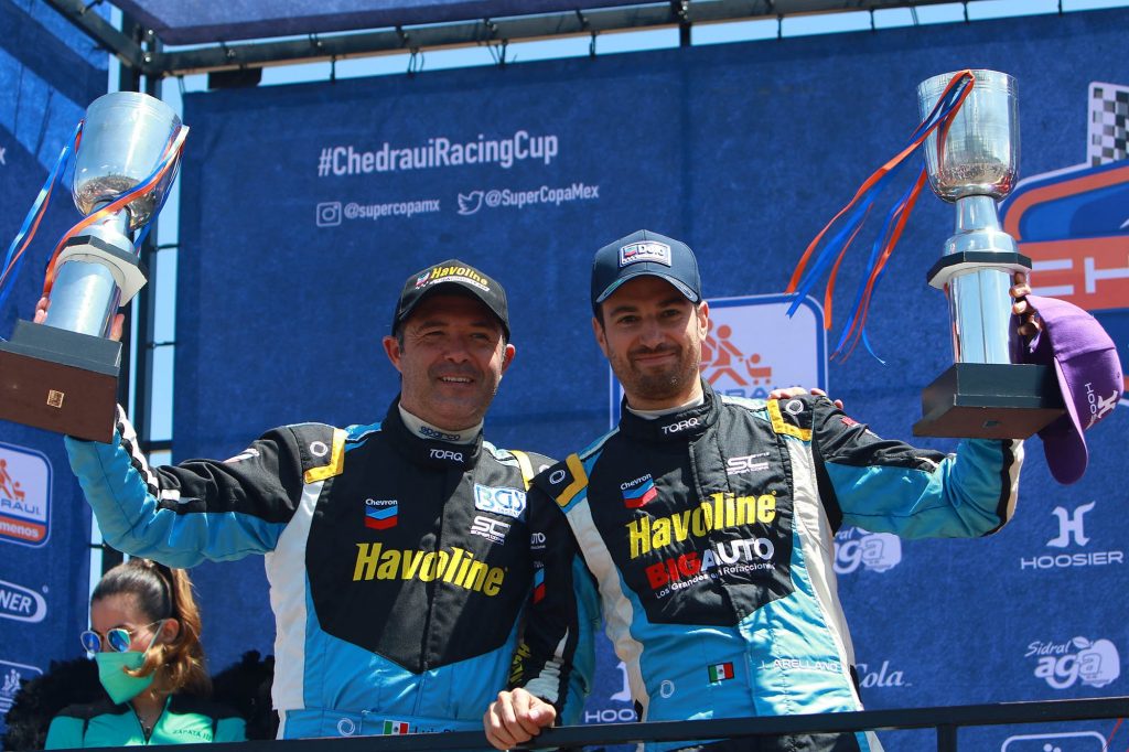 Podio para Havoline Big Auto en Querétaro