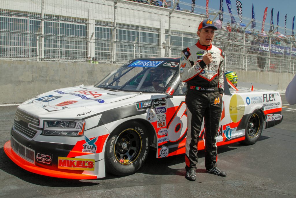 Está Rodrigo de Colombres en Top Five de Trucks México Series