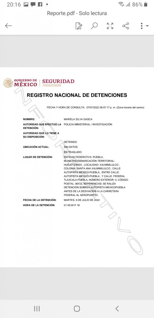Se confirma detención de Mariela Silva Gasca, hermana de Dulce Silva,  diputada federal morenista