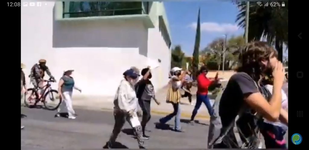 Video desde Puebla: Se manifiestan contra realización del Tecate Fest en el Parque Ecológico