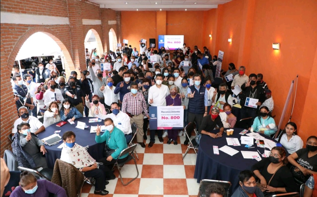 Ayuntamiento de Puebla y 800 comités vecinales se unen por una ciudad de 10