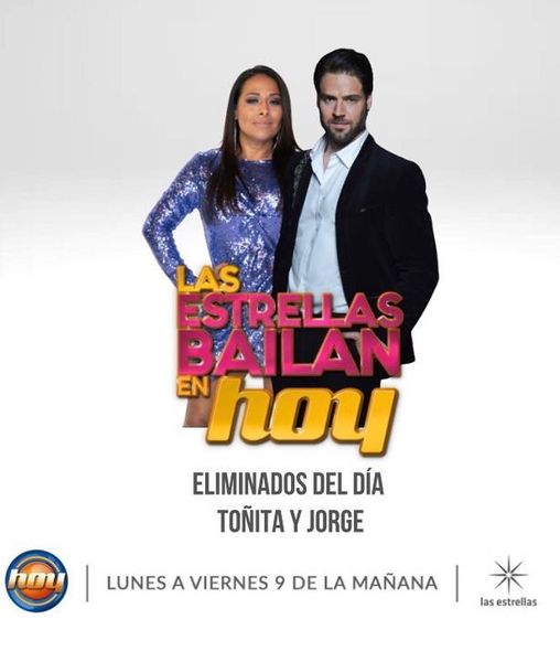 Toñita y Jorge Losa fueron eliminados de “Las estrellas bailan en Hoy”