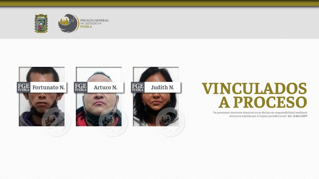 En Atlixco, FGE detuvo a tres personas con armas y 204 dosis de droga