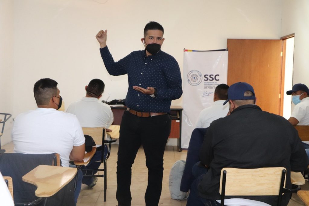 Comienza formación inicial para cadetes a policía de SSC San Pedro