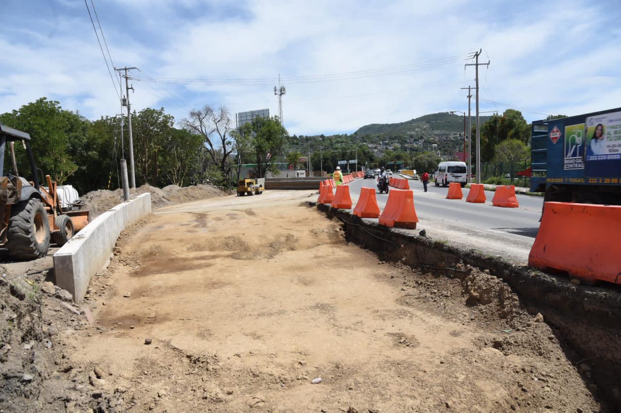Brinda Tlaxcala Capital apoyo vial para maniobras de reconstrucción en puente “Trébol-Zahuapan”