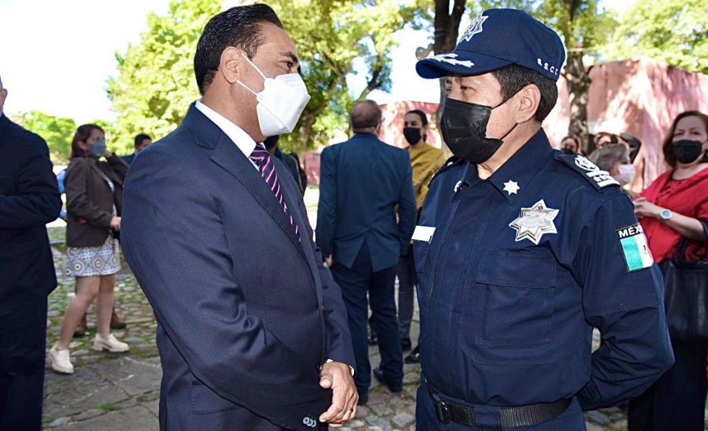 Refrendan coordinación y apoyo para seguir brindando seguridad en Tlaxcala capital