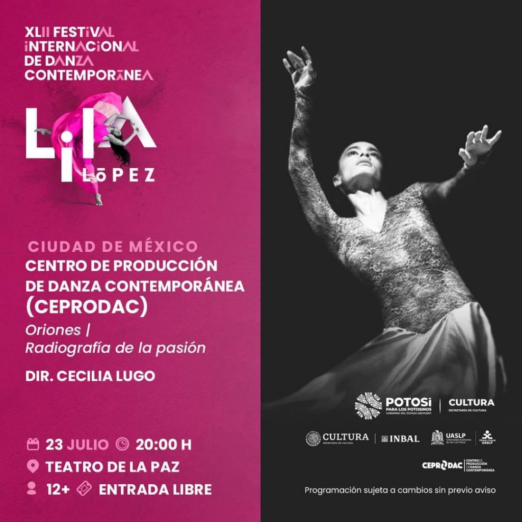 Inicia Festival Internacional de Danza Contemporánea Lila López