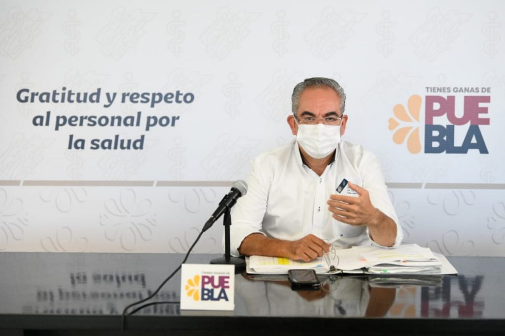 Parte de Guerra Puebla lunes 25: El fin de semana se registraron en el estado más de mil 900 nuevos contagios covid 