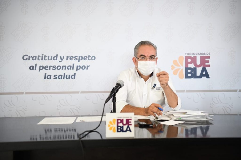 Video y Parte de Guerra Puebla viernes 22: El estado sigue en lo alto de la ola, ayer fueron 898 enfermos y 2 muertos más por covid.