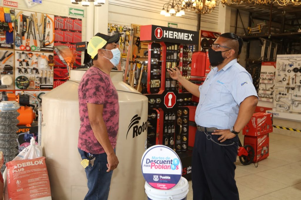 Ya son mil negocios en el “Martes de Descuento para Poblanos”