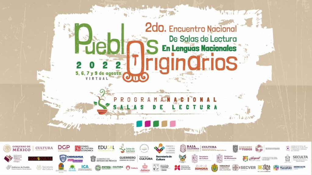 Participará Puebla en el “Segundo Encuentro Nacional de Salas de Lectura en Lenguas Nacionales”