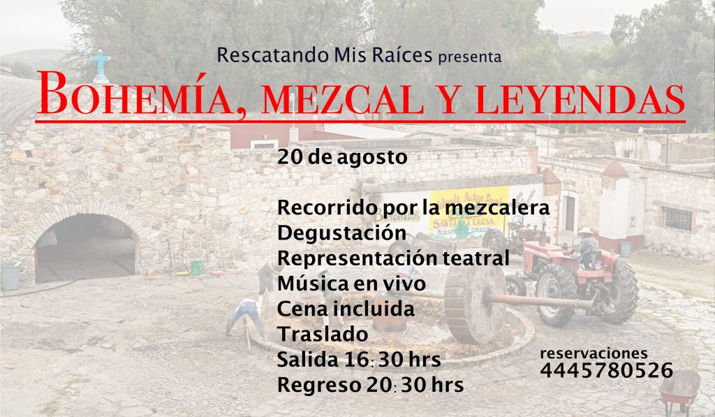 Invitan a recorrido de leyendas y bohemia en la mezcalera de Santa Teresa