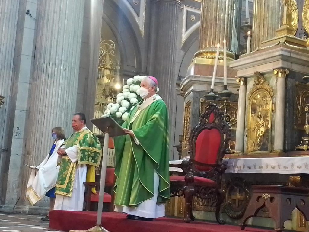 Pide Arzobispo de Puebla por periodista asesinado y las víctimas de extorsión o abusos