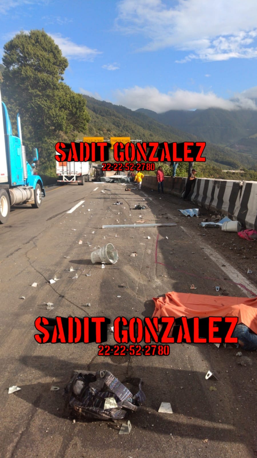 Mueren 3 trabajadores de CAPUFE tras accidente en la Puebla-Córdoba