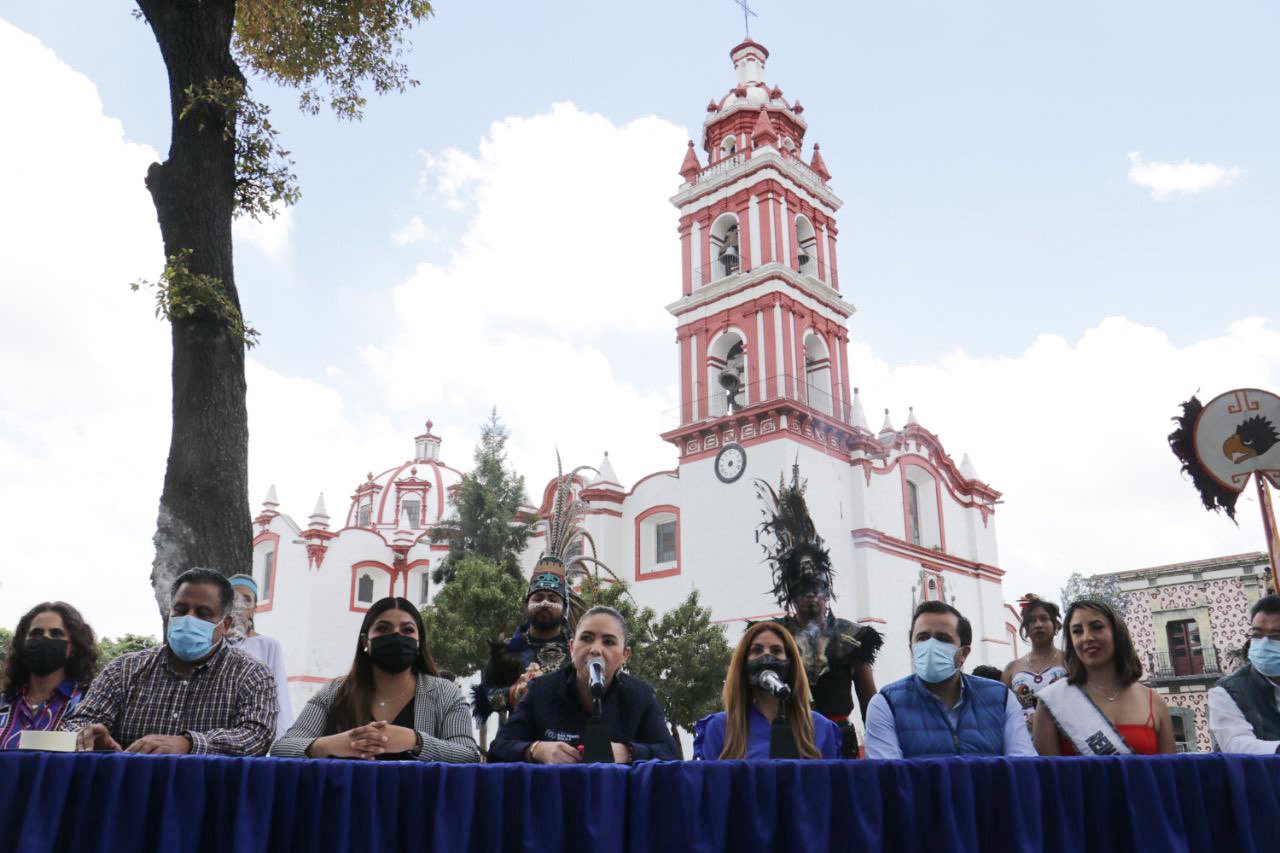 Video desde Puebla: Paola Angon presenta la Feria de San Pedro Cholula