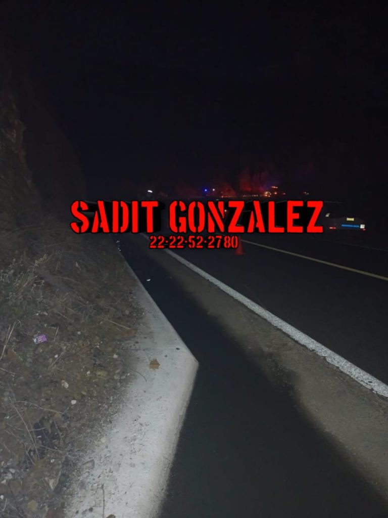 Muere joven al caer de su motocicleta en Tehuacán