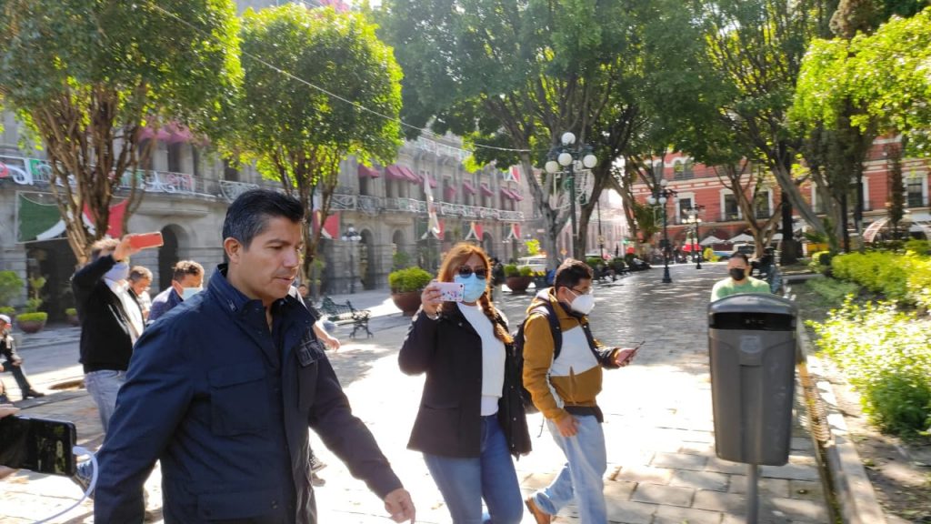 Templos y parques no son un peligro para la gente, aseveró Eduardo Rivera