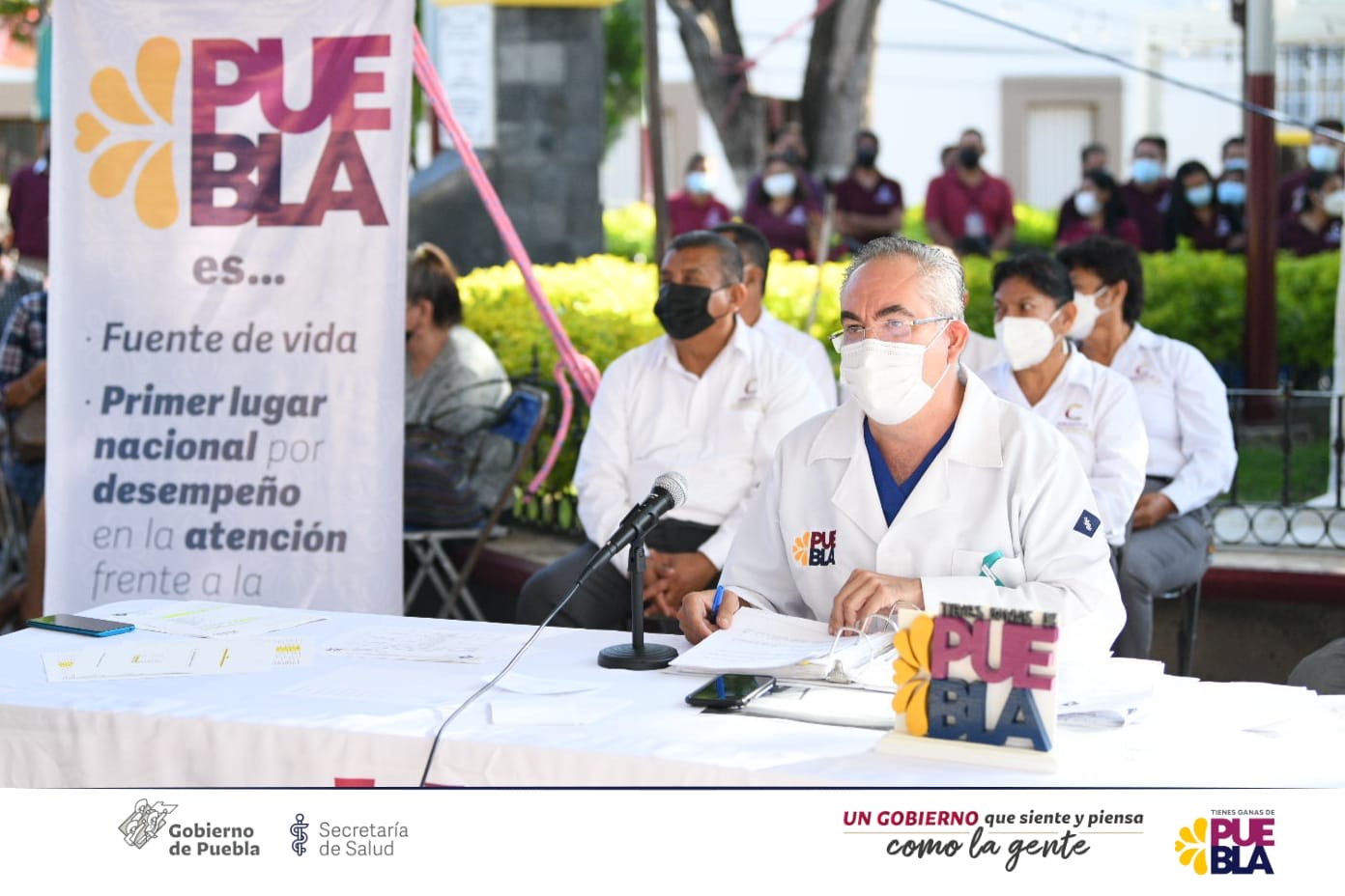 Video y Parte de Guerra Puebla jueves 25: Sin defunciones, pero con 130 enfermos más de Covid19