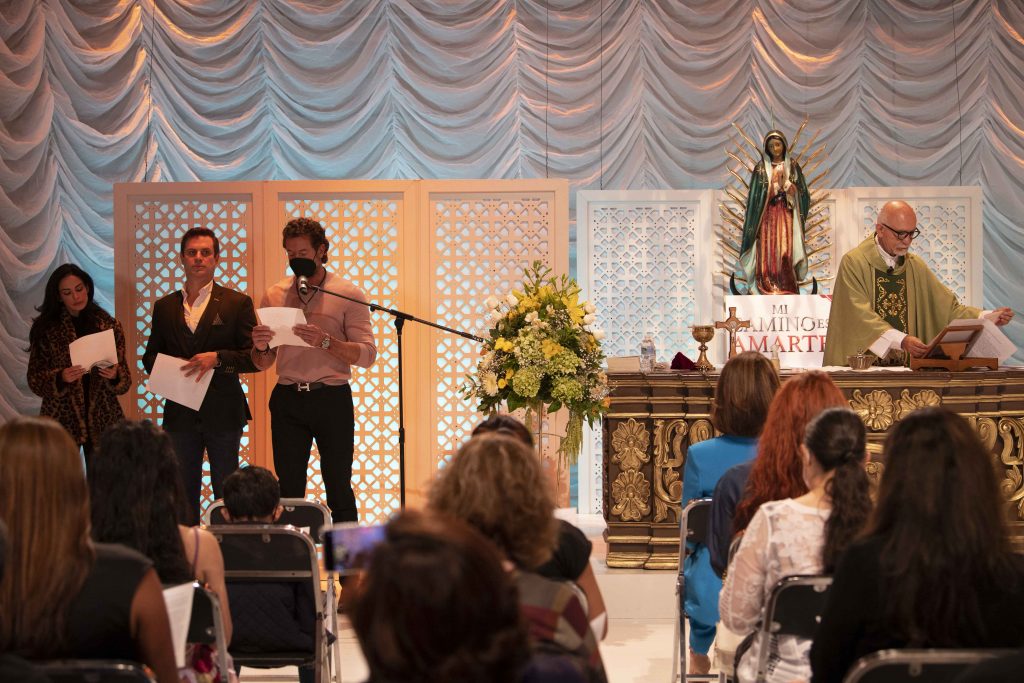 Se realizó misa por inicio de grabaciones de la telenovela “Mi camino es amarte”