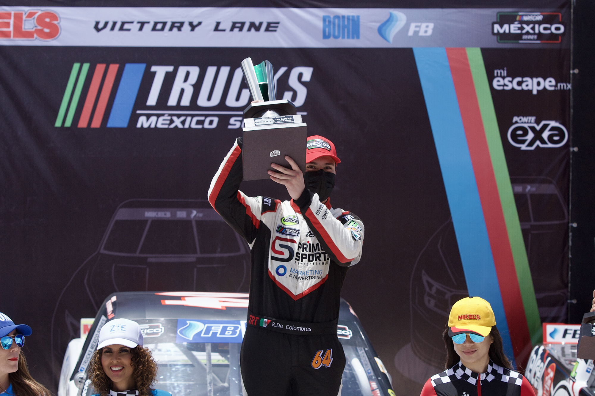 Rodrigo de Colombres Jr., consigue en San Luis Potosí su primer triunfo de Trucks México Series