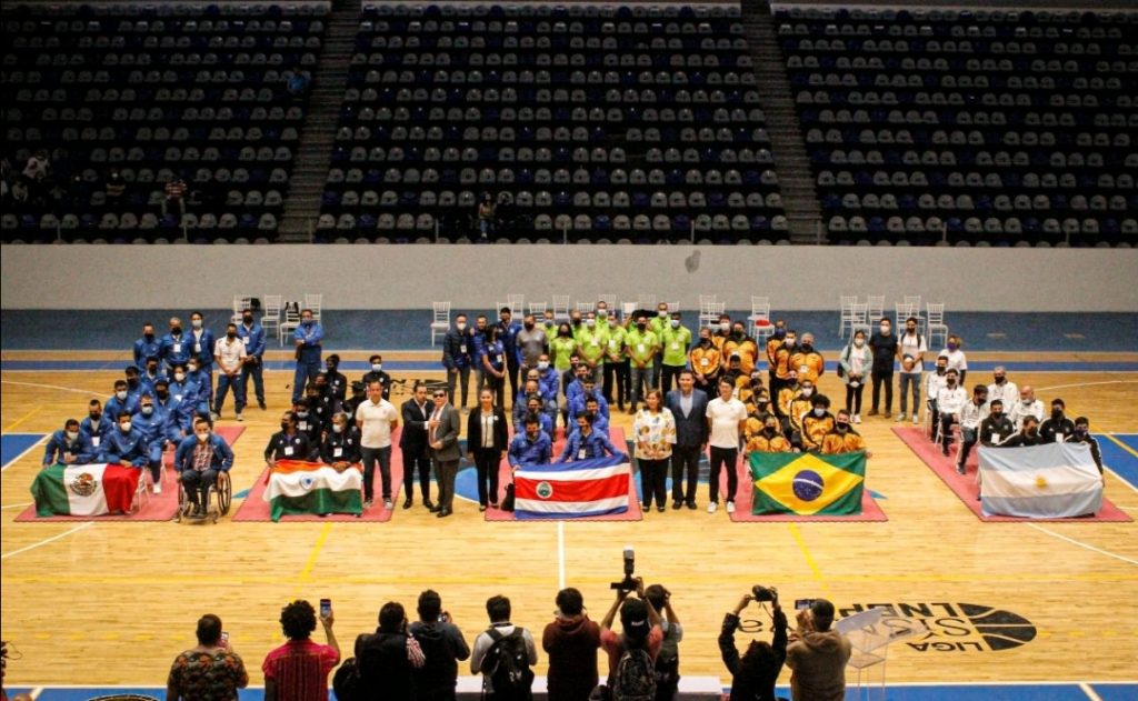 Inaugura INPODE Gran Prix Mundial de Futbol IBSA Puebla 2022