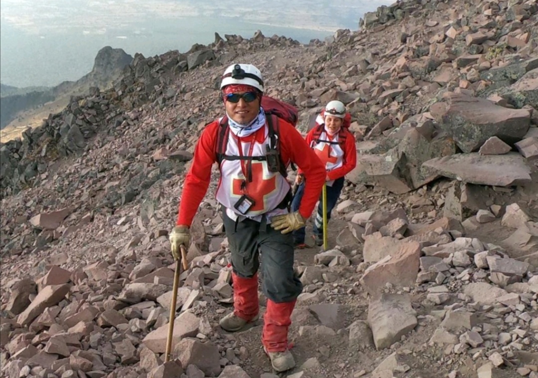 Cruz Roja Ciudad de Puebla celebra a los socorristas de Rescate de Áreas Montañosas